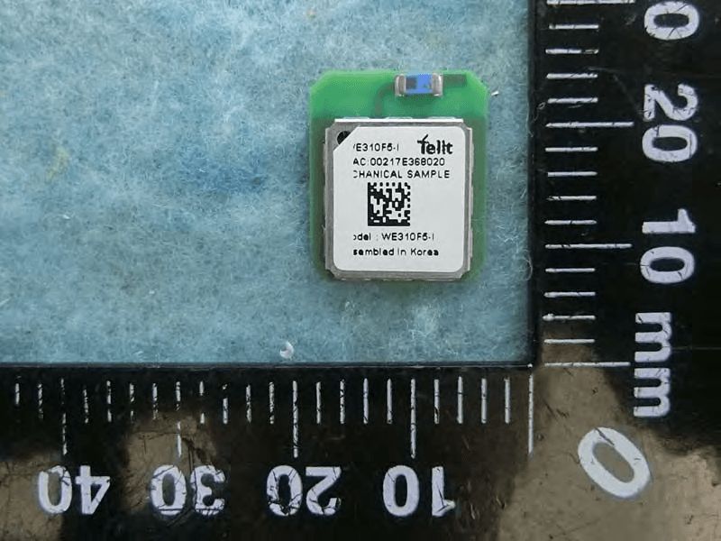 802.11 b/g/n WiFi Module+BT combo module - FCC ID RI7WE310F5 - Telit Communications S.p.A. (2)