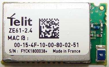 Wireless module 2.4GHz ZE61/LE61/XE61-2.4 - FCC ID RI7XE61 - Telit Communications S.p.A.