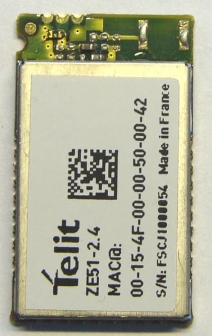 WIRELESS MODULE 2.4GHZ ZE51 - FCC ID RI7ZE51 - Telit Communications S.p.A. (3)