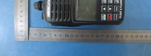 Handheld marine transceiver - FCC ID RIPHM160 - Shenzhen Jiuzhou Himunication Technology Co.,Ltd