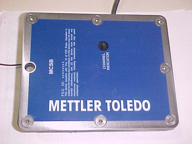 Scale Carriage, Model MCSB - FCC ID RITTE0001 - Mettler-Toledo, Inc. Heavy Industrial PO (2)