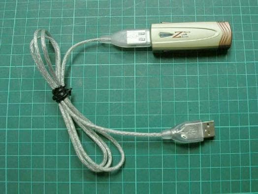 802.11b USB WLAN Pen Adapter - FCC ID RIW-ZWX-B290 - Zinwell Corporation (1)
