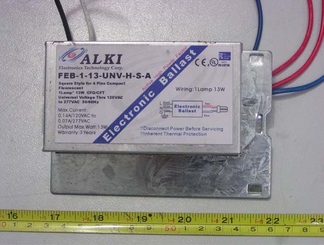 Electronic Ballast - FCC ID RIZUNV0310 - ALKI Electronics Technology Corporation (2)