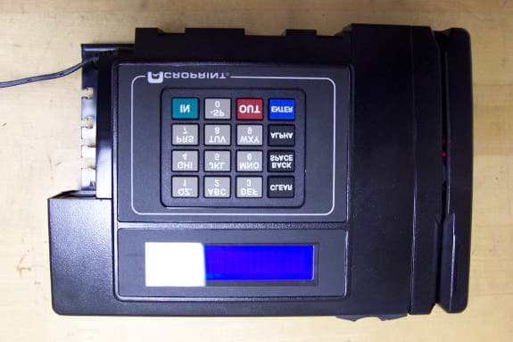 ENTRY CONTROL BADGE READER - FCC ID RK41011 - Acroprint Time Recorder Company