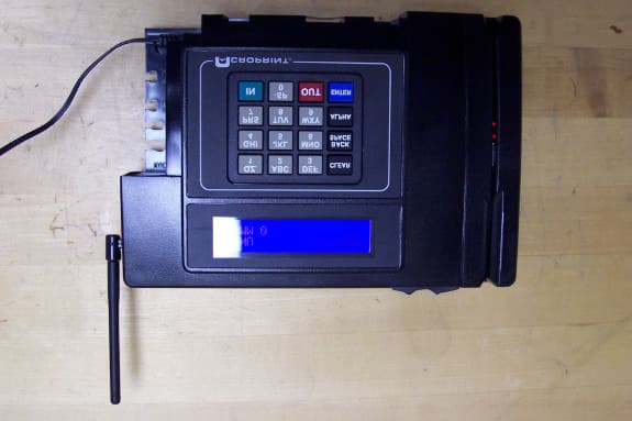 ENTRY CONTROL BADGE READER - FCC ID RK41012 - Acroprint Time Recorder Company