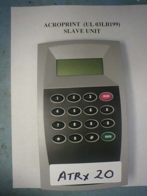 Proximity Reader - FCC ID RK41207 - Acroprint Time Recorder Company (1)