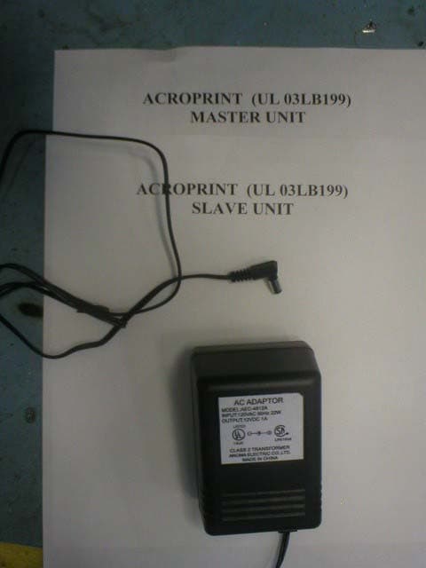 Proximity Reader - FCC ID RK41207 - Acroprint Time Recorder Company (4)