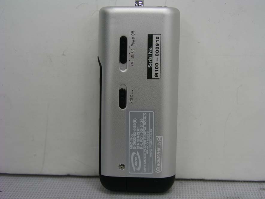 MP3 MUSIC PLAYER DIGITAL SOUND - FCC ID RL4MR100 - Muro Co., Ltd. (2)