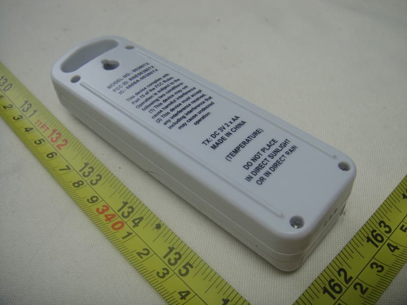 Wireless Thermometer - FCC ID RNE00380TX - Chaney Instrument Co. (2)
