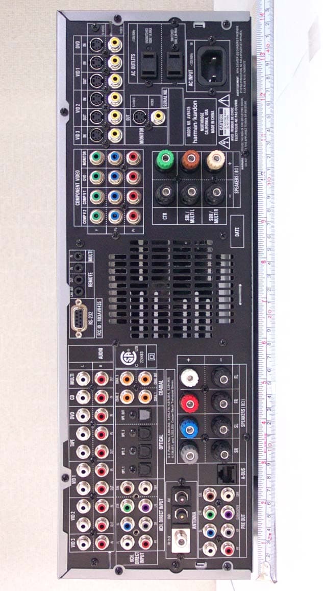 AV RECEIVER - FCC ID RO3AVR435 - Woori Technology Inc