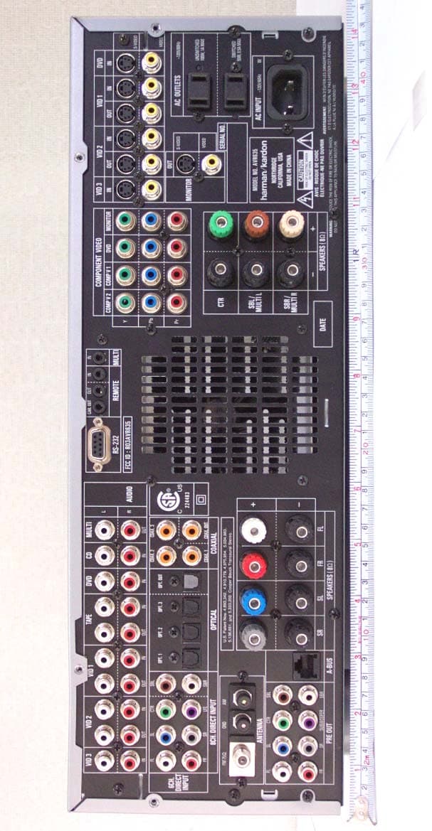 AV RECEIVER - FCC ID RO3AVR635 - Woori Technology Inc