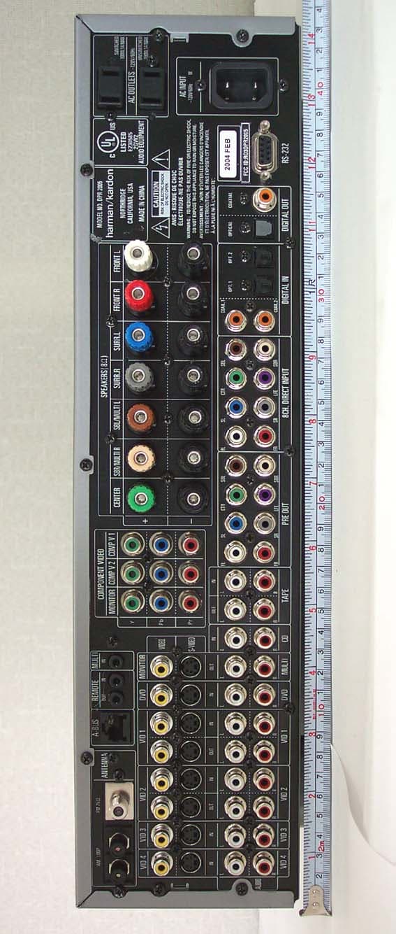 A V RECEIVER - FCC ID RO3DPR2005 - Woori Technology Inc