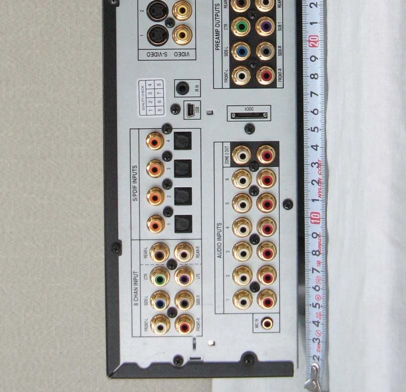 AV Processor Preamplifier - FCC ID RO3MV-5 - Woori Technology Inc