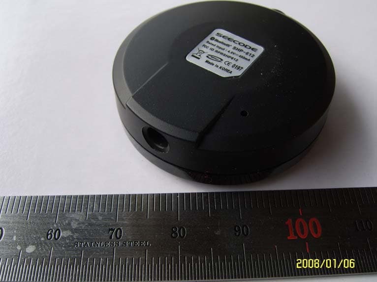 Bluetooth Push to Talk Button - FCC ID RPRSHP612 - SEECODE Co., Ltd.