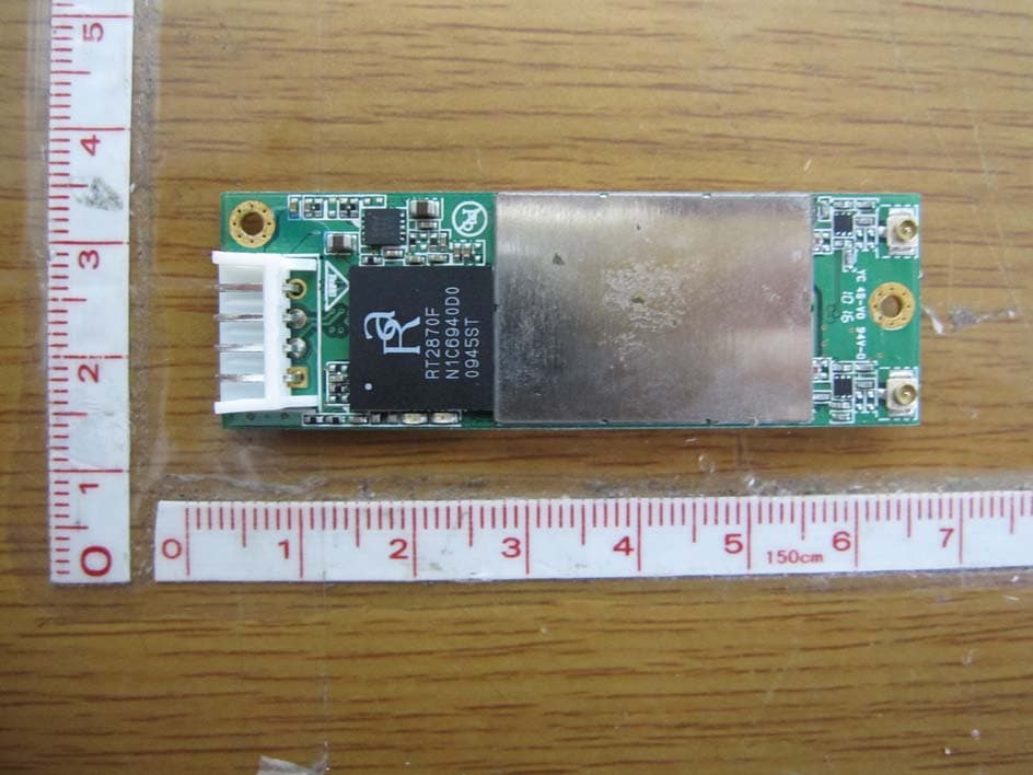 WIRELESS LAN MODULE - FCC ID RQKWUBR-506N - Sammi Information Systems Co, Ltd