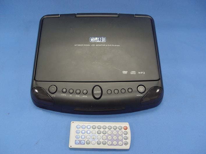 10" DROPDOWN LCD MONITOR & DVD Player - FCC ID RR87106B - Action Technology (Shenzhen) Co., Ltd.