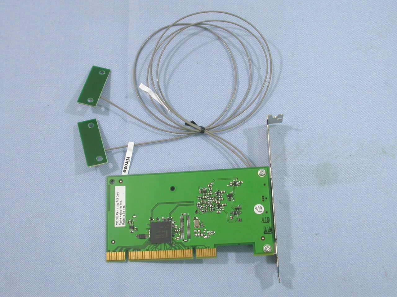 802.11 b/g WLAN PCI Card - FCC ID RRK-P0603038 - Alpha Networks Inc. (2)