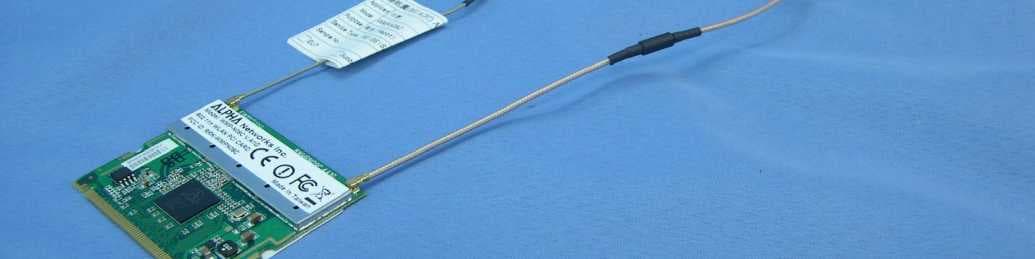 Wireless Mini PCI module - FCC ID RRK-WMPN09C - Alpha Networks Inc.