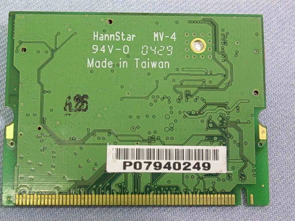 802.11a WLAN MiniPCI Card - FCC ID RRK2004090192-1 - Alpha Networks Inc. (2)
