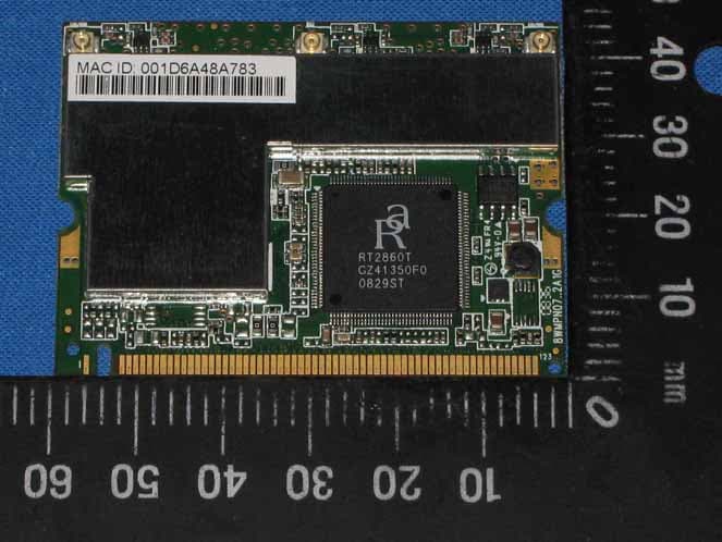 Wireless Mini-PCI - FCC ID RRK20105635A1 - Alpha Networks Inc. (2)