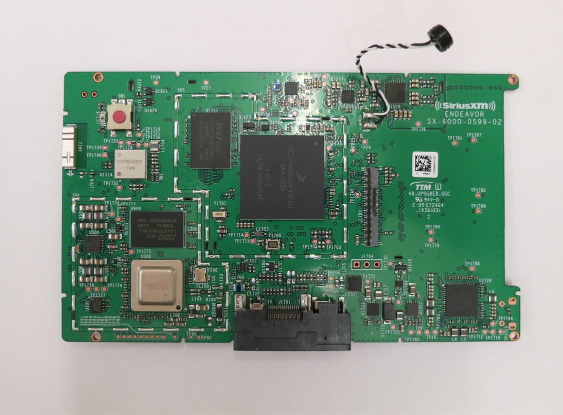 Satellite Radio with FM Transmitter - FCC ID RS2SXWB1 - Sirius XM Radio Inc.