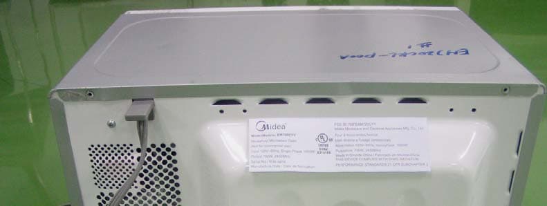 Microwave Oven - FCC ID RSFEAM720CYY - Guangdong  Midea  Kitchen  Appliances  Manufacturing  Co.,Ltd. (2)