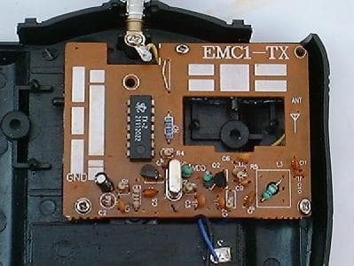 Remote Control Toy Transmitter - FCC ID RU28329 - Namwah Enterprises Co., Ltd.