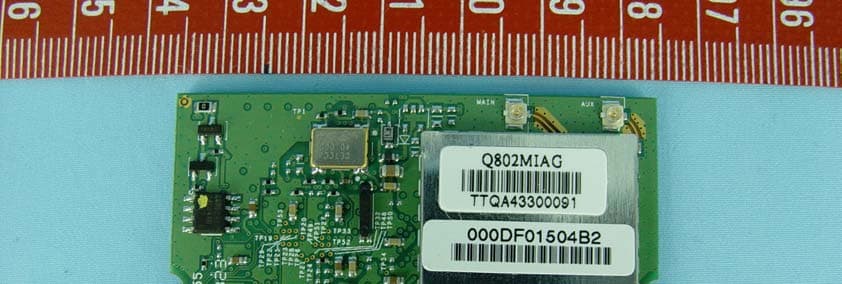 Mini-PCI 802.11a/b/g Wireless LAN Card - FCC ID RUJ-Q802MIAG - Qcom Technology Inc.