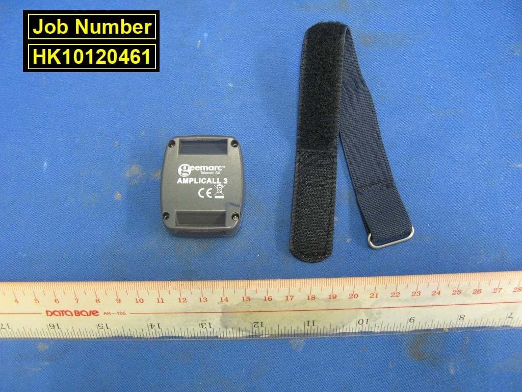 433.92MHz Transmitter - FCC ID RUM-AC3T - Geemarc Telecom International Ltd.