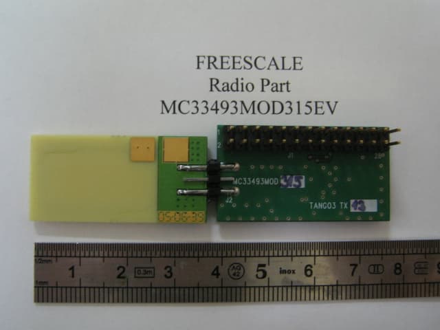 RF MODULE 315MHz DEVELOPER KIT - FCC ID RUNMC33493MOD315E - Freescale Semiconductor, Inc. (3)