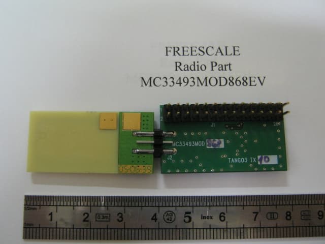 RF MODULE 315MHz DEVELOPER KIT - FCC ID RUNMC33493MOD868E - Freescale Semiconductor, Inc. (3)