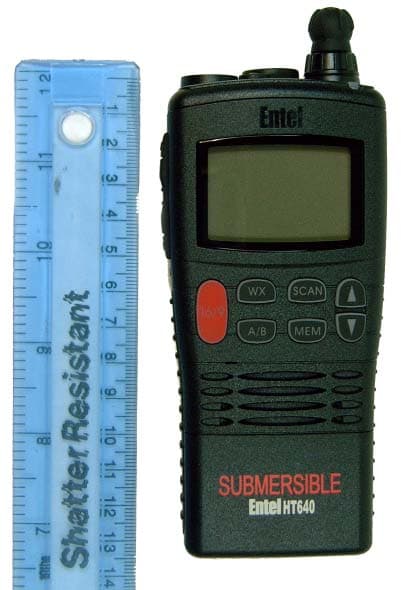 VHF marine transceiver - FCC ID RV6HT640 - Entel UK Limited