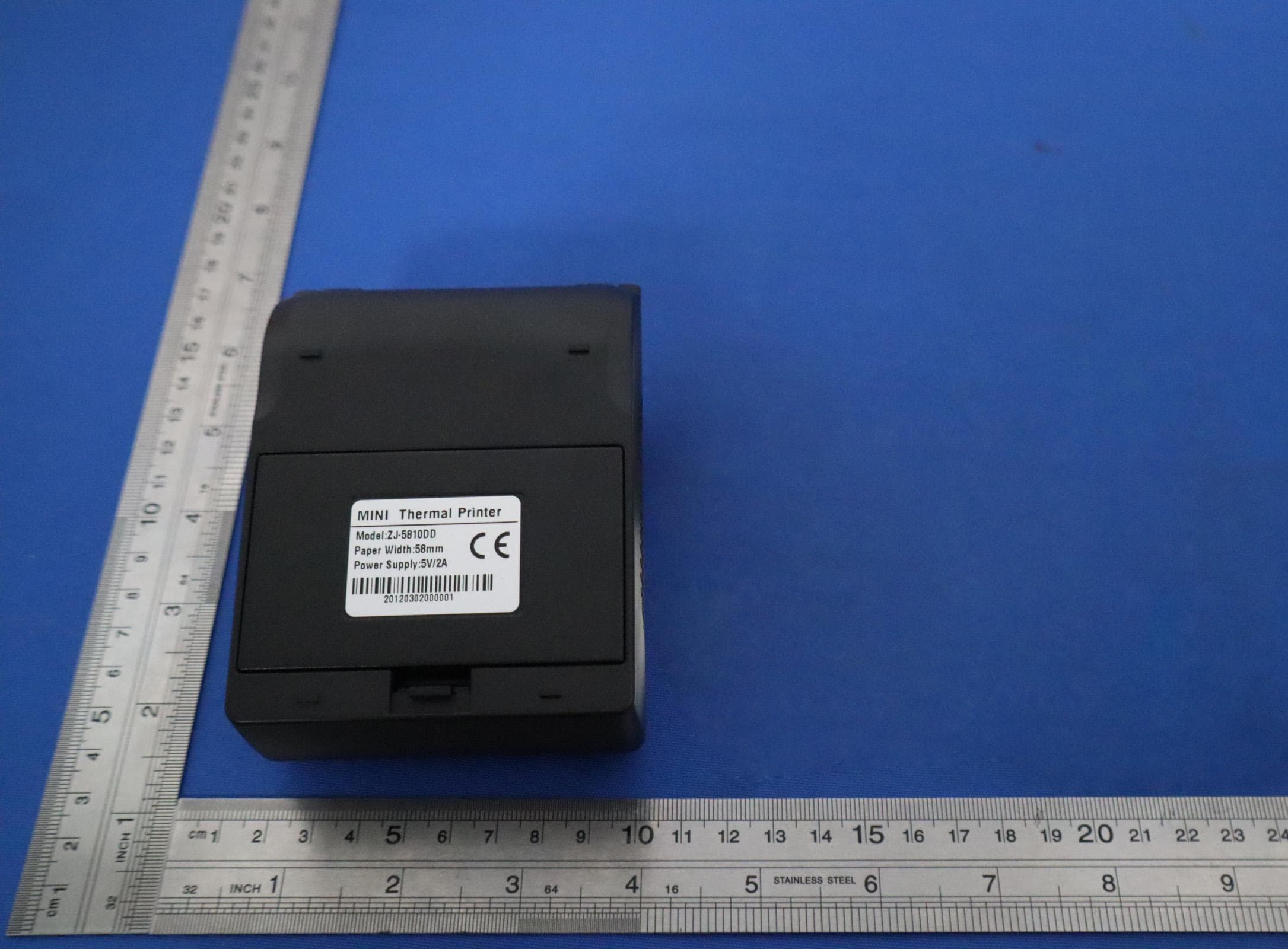Portable thermal printer - FCC ID RVU-ZJ5811 - SHENZHEN ZIJIANG ELECTRONICS CO., LTD