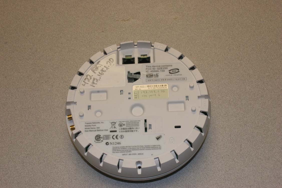 802.11 A/B/G Access Point - FCC ID RVW2332 - Nortel Networks, Inc.