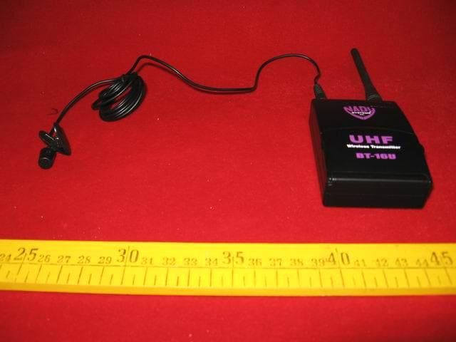 Bodypack Microphone Transmitter - FCC ID RW2BT16U - Enping Ding Li Acoustics Technological Co., Ltd. (5)