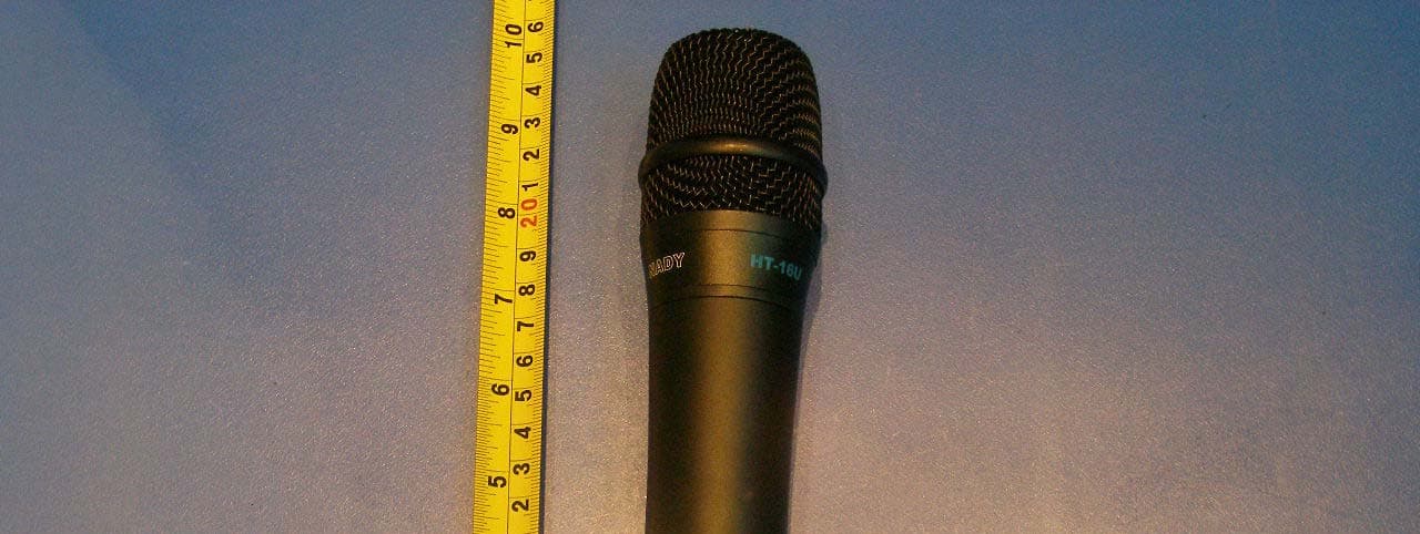 Wireless Microphone - FCC ID RW2HT16U - Enping Ding Li Acoustics Technological Co., Ltd.