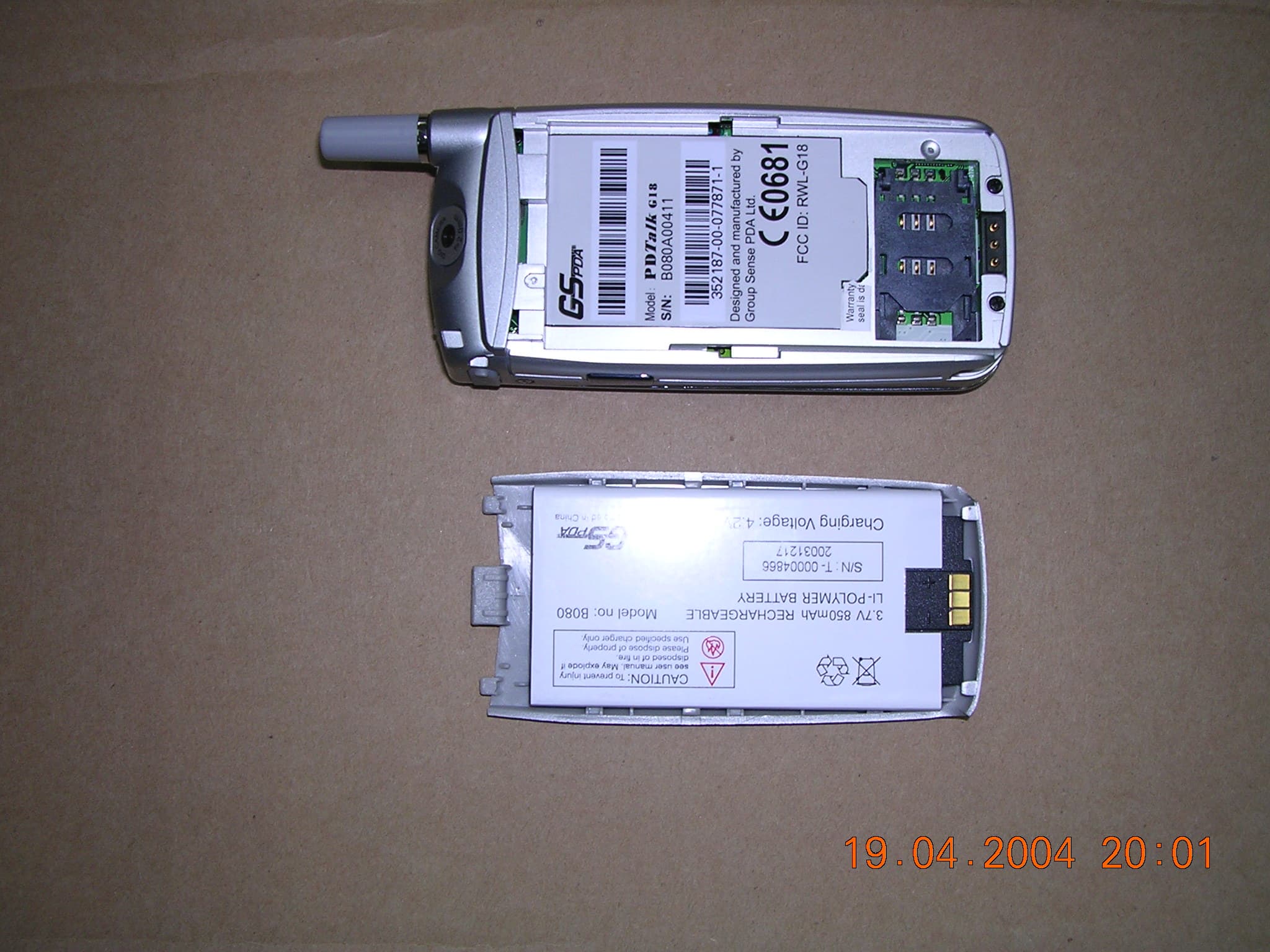 GSM PDA Phone - FCC ID RWL-G18 - Group Sense PDA Limited (3)