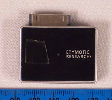 iPod Dongle - FCC ID RWT-ER88I - Etymotic Research, Inc.