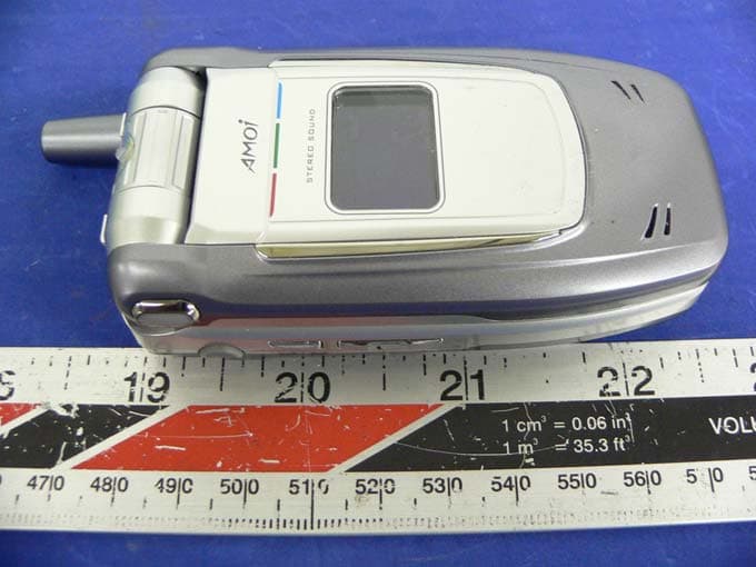 Dual Band CDMA Mobile Phone - FCC ID RWZV810 - AMOI Electronics Co., Ltd.