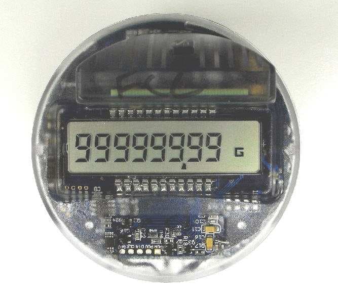 Electronic register with embedded M2 radio - FCC ID RXN10RR1 - Transparent Technologies, Inc.
