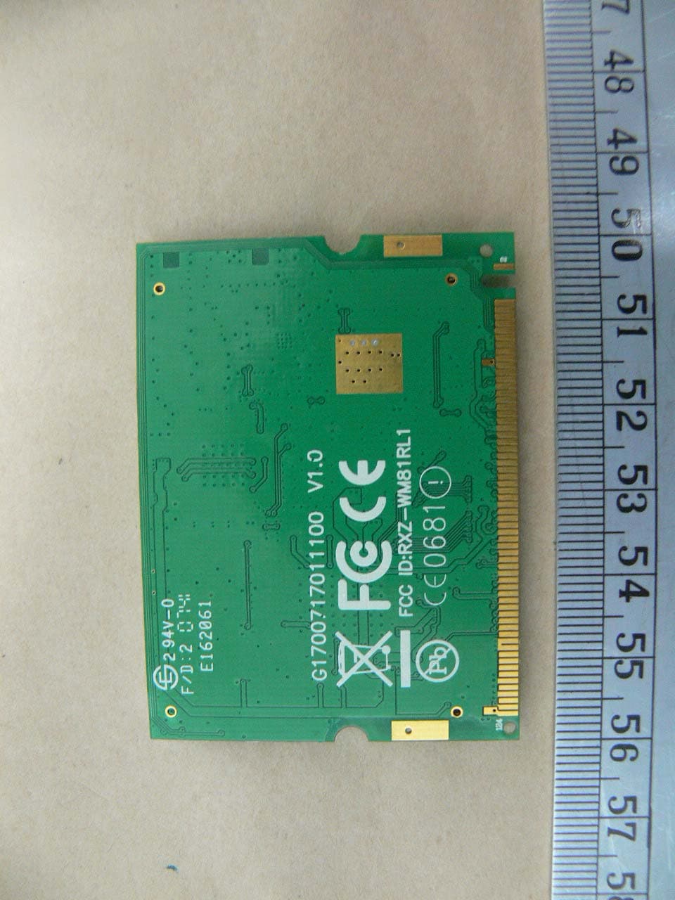 WIRELESS MINI PCI - FCC ID RXZ-WM81RL1 - Pro-Nets Technology Corporation