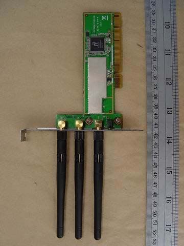 Wireless PCI Card - FCC ID RXZ-WP71RL - Pro-Nets Technology Corporation (2)