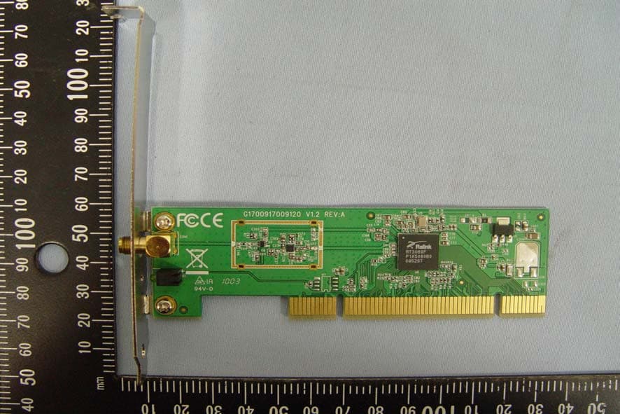 Wireless PCI Card - FCC ID RXZ-WP72RL1 - Pro-Nets Technology Corporation (2)
