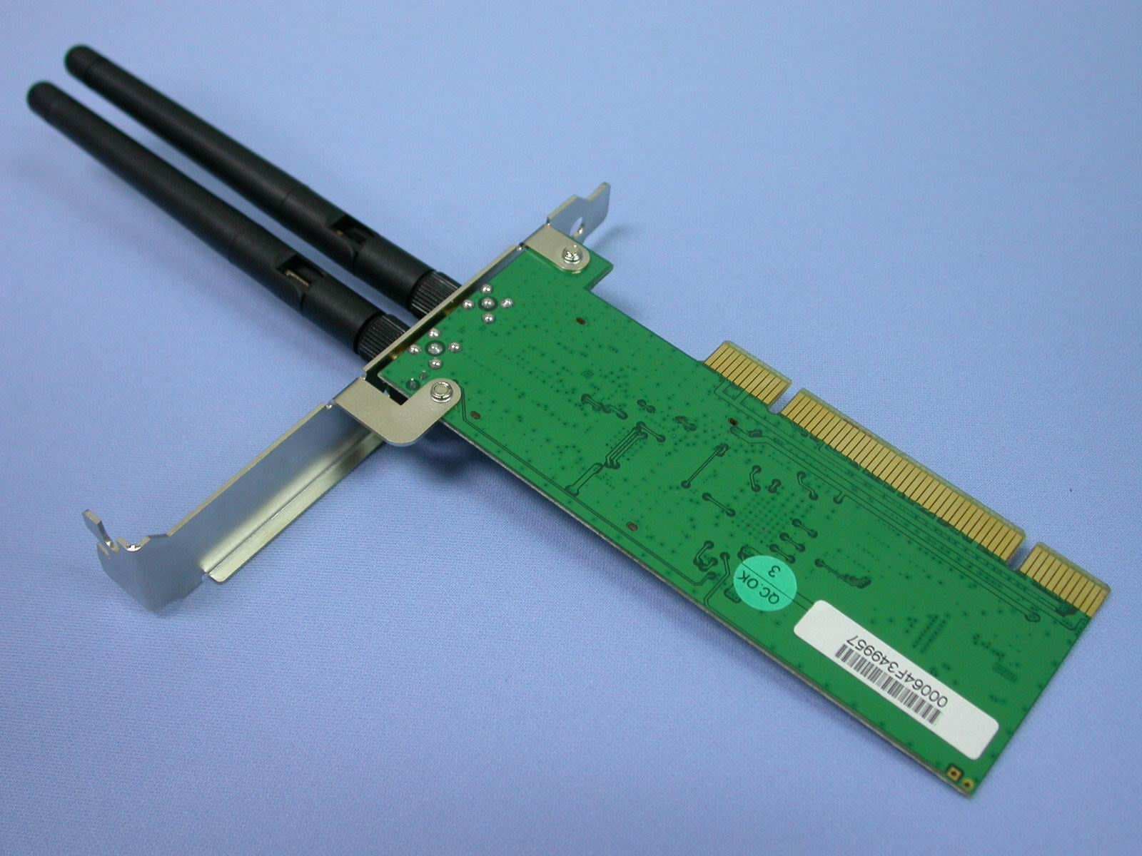 WIRELESS PCI ADAPTER - FCC ID RXZ-WP81RL1 - Pro-Nets Technology Corporation