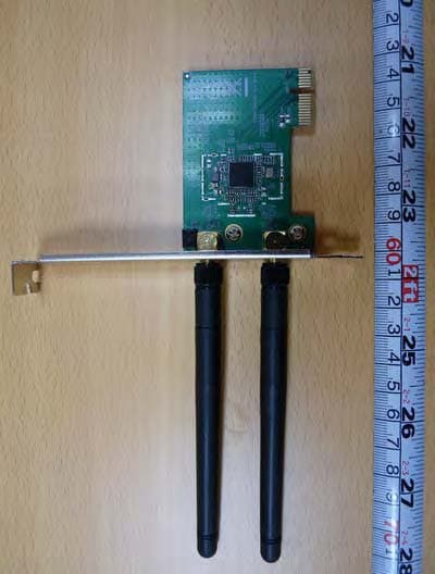 Wireless PCIE Card - FCC ID RXZ-WPE81R - Pro-Nets Technology Corporation (2)