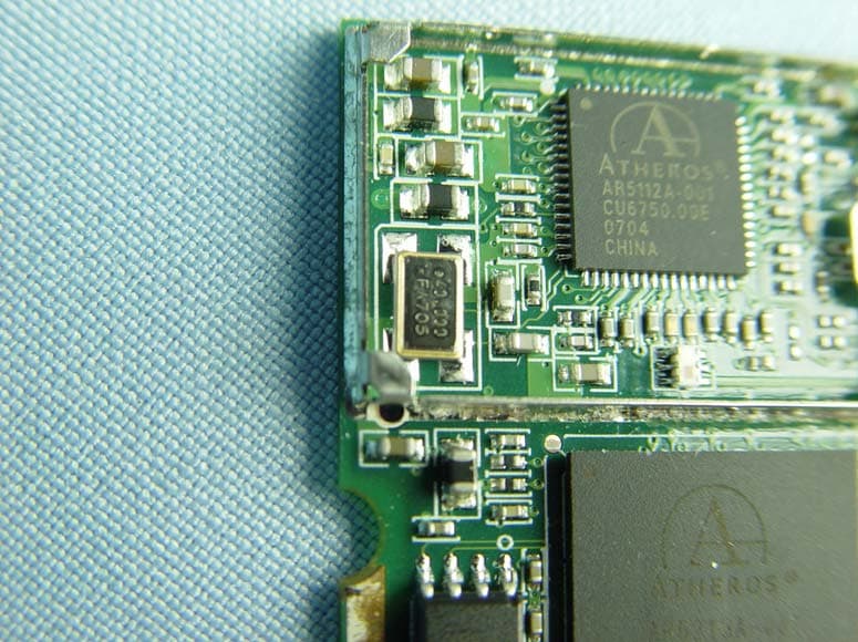 Wireless 802.11a/b/g Mini PCI module - FCC ID RYK-WMIA139AGX - SparkLAN Communications, Inc. (2)