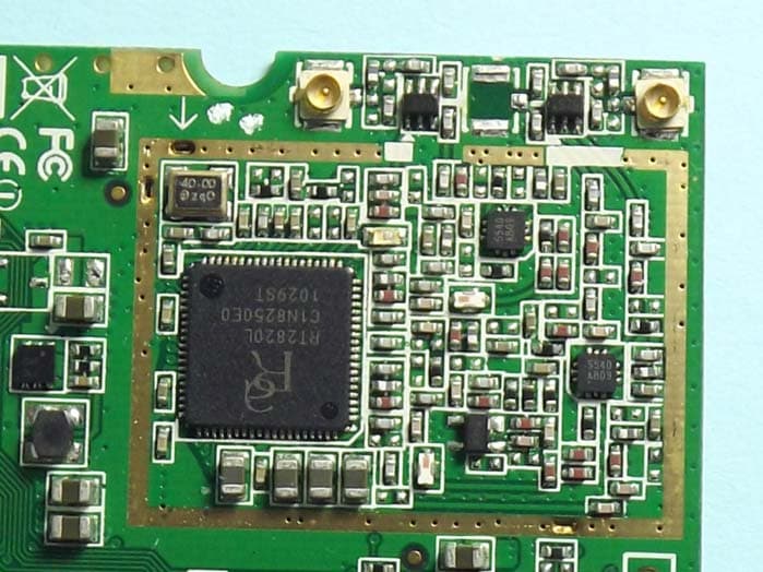 802.11bgn Mini PCI Module - FCC ID RYK-WMIR268GN - SparkLAN Communications, Inc.