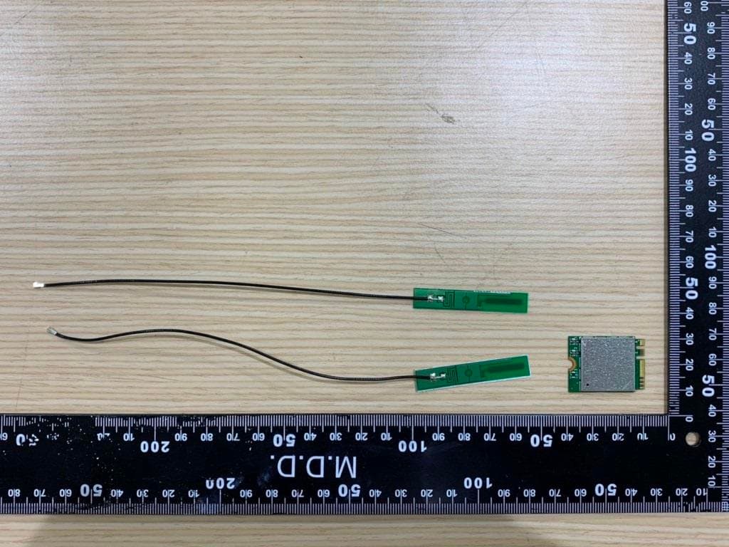 802.11ac/b/g/n WiFi + Bluetooth M.2 Card - FCC ID RYK-WNFT237ACNBT - SparkLAN Communications, Inc. (3)