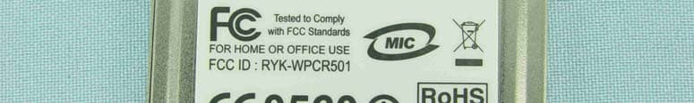 Wireless-N Notebook Adapter - FCC ID RYK-WPCR501 - SparkLAN Communications, Inc. (3)