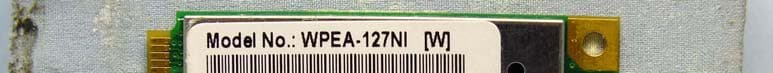802.11a/b/g/n 3T3R Mini PCIe Module - FCC ID RYK-WPEA127NI - SparkLAN Communications, Inc.
